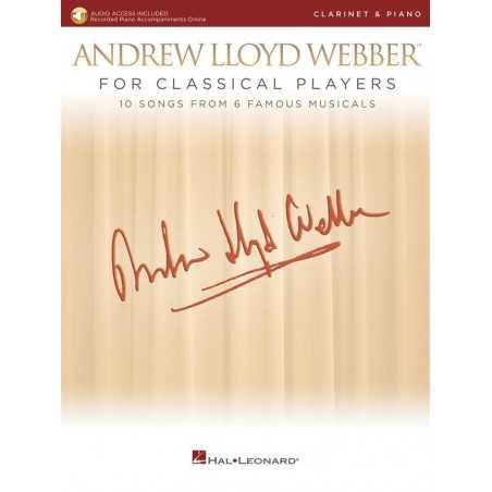 ANDREW LLOYD WEBBER FOR CLASSICAL PLAYERS - CLARINET