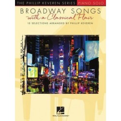 Partition BROADWAY SONGS WITH A CLASSICAL FLAIR
