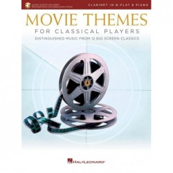 Partition MOVIE THEMES FOR CLASSICAL PLAYERS - CLARINET