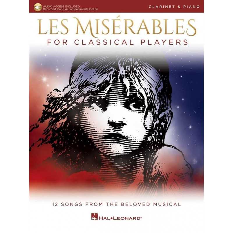 Partition LES MISÉRABLES FOR CLASSICAL PLAYERS - CLARINET