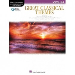 Partition GREAT CLASSICAL THEMES - VIOLIN