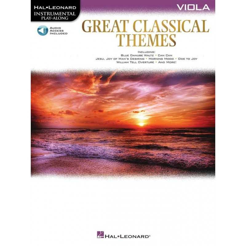 Partition GREAT CLASSICAL THEMES - VIOLA
