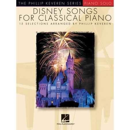 DISNEY SONGS FOR CLASSICAL PIANO - 15 SELECTIONS