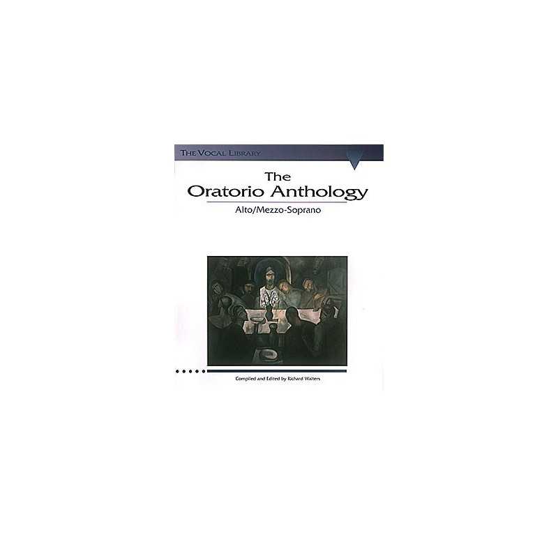 Partition THE ORATORIO ANTHOLOGY - MEZZO SOPRANO