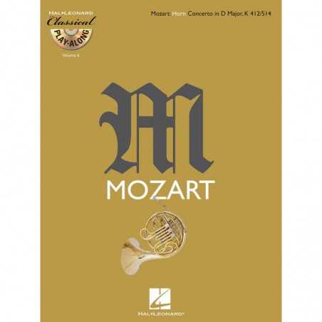 HORN CONCERTO IN D MAJOR K412/514 (+CD)