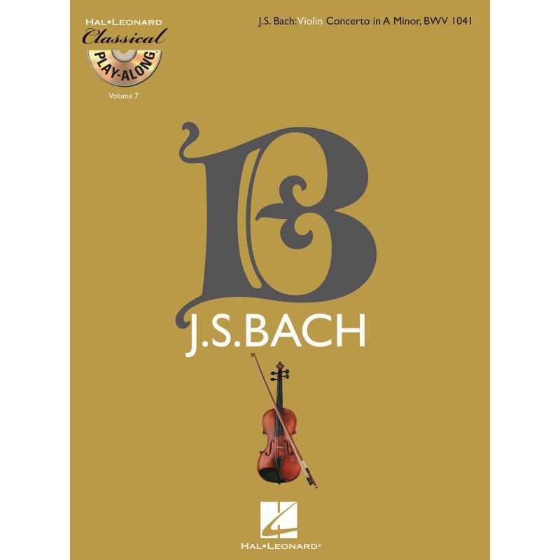 Partition VIOLIN CONCERTO IN A MINOR BWV 1041 (+CD)