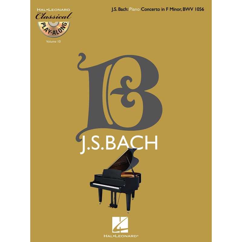 Partition PIANO CONCERTO IN F MINOR BWV 1056 (+CD)