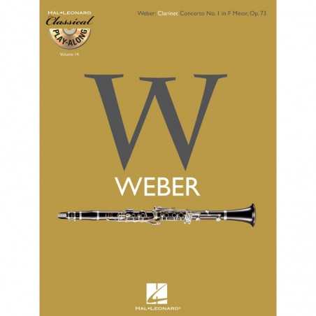 CLARINET CONCERTO NO. 1 IN F MINOR OP. 73 (+CD)