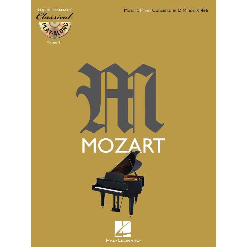 Partition PIANO CONCERTO IN D MINOR KV466 (+CD)