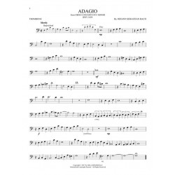 Partition THE VERY BEST OF BACH - TROMBONE