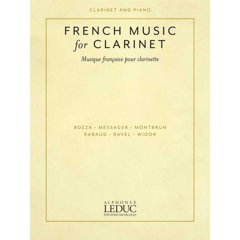 FRENCH MUSIC FOR CLARINET