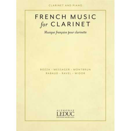 FRENCH MUSIC FOR CLARINET