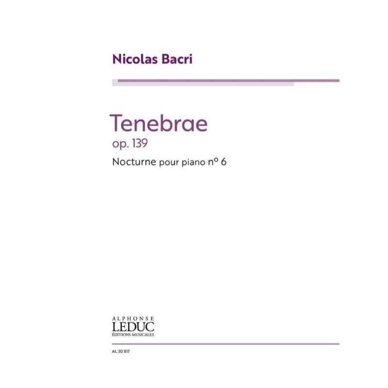 Sheet music TENEBRAE - NOCTURNE NO.6 OP.139