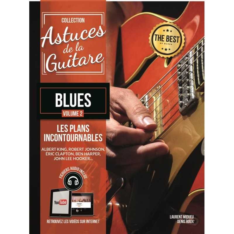 Partition ASTUCES DE LA GUITARE BLUES VOL.2 (+CD)