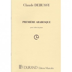 Partition PREMIÈRE ARABESQUE