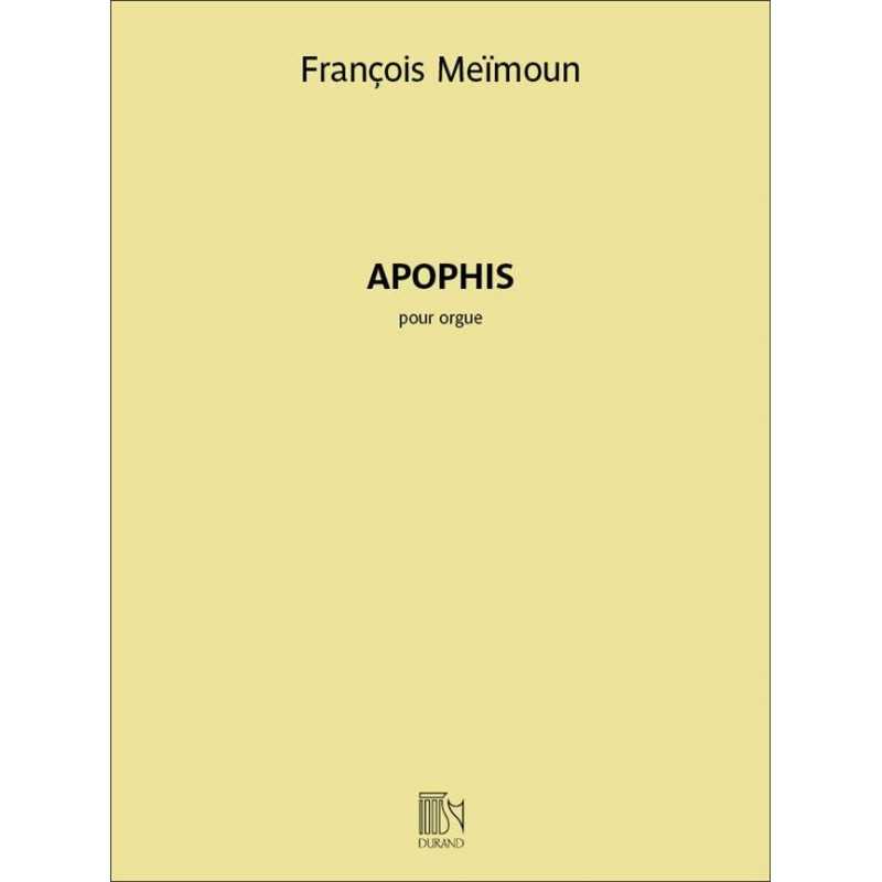 Sheet music APOPHIS