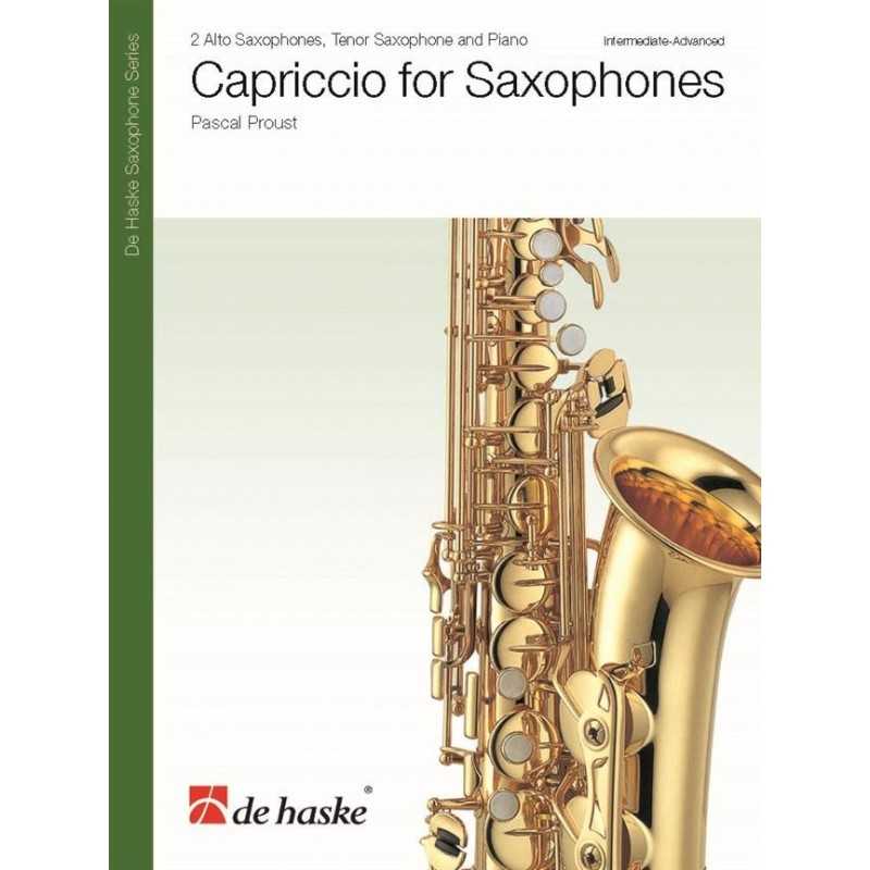 Sheet music CAPRICCIO FOR SAXOPHONES