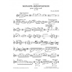 Partition SONATE-MÉDITATION OP.106A