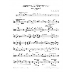 Partition SONATE-MÉDITATION OP.106B