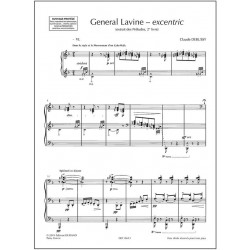 Sheet music GENERAL LAVINE - EXCENTRIC