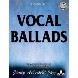 AEBERSOLD VOL.113 - VOCAL BALLADS (+CD)