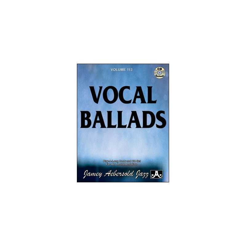 AEBERSOLD VOL.113 - VOCAL BALLADS (+CD)