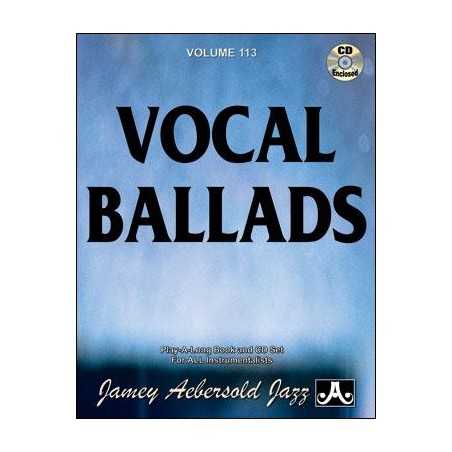 AEBERSOLD VOL.113 - VOCAL BALLADS (+CD)