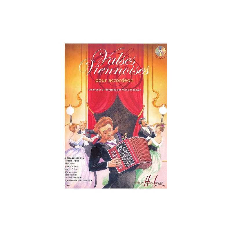 Valses Viennoises pour Accordéon (+ CD)