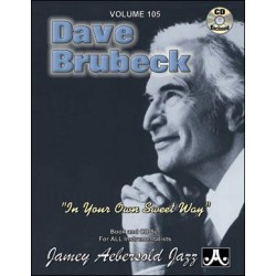 AEBERSOLD VOL.105 - DAVE BRUBECK IN YOUR OWN SWEET WAY (+CD)