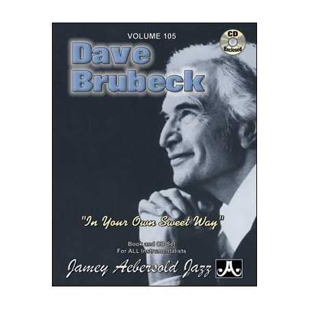 AEBERSOLD VOL.105 - DAVE BRUBECK IN YOUR OWN SWEET WAY (+CD)