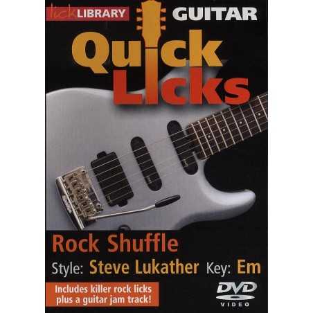 GUITAR QUICK LICKS - ROCK SHUFFLE STEVE LUKATHER