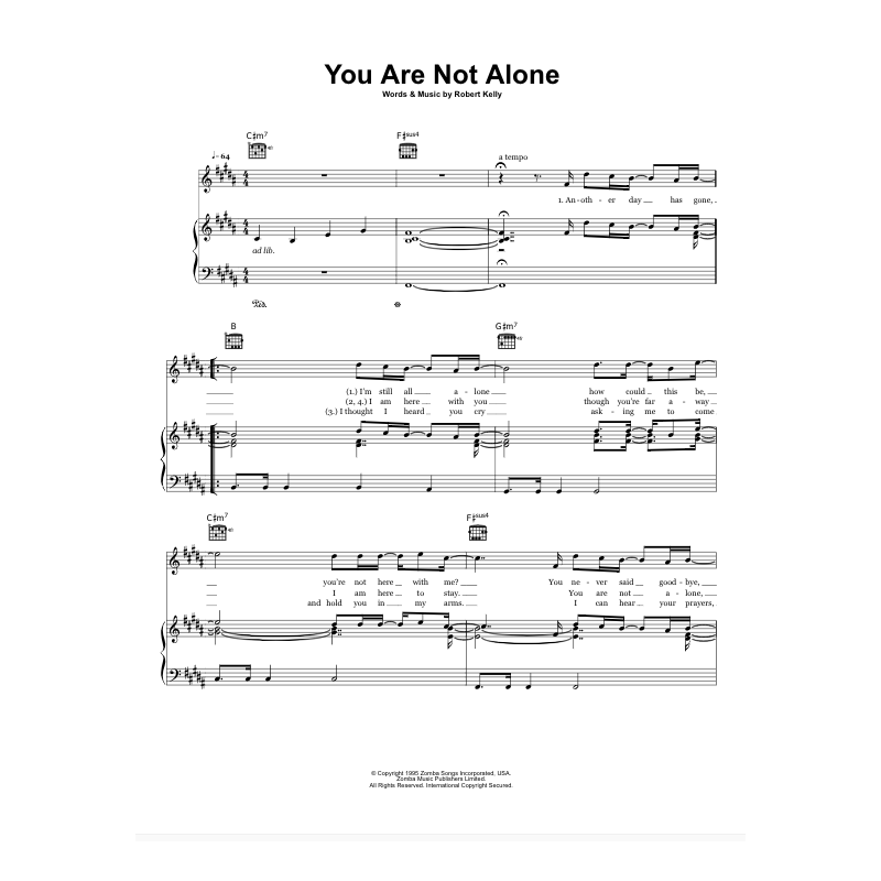 YOU ARE NOT ALONE