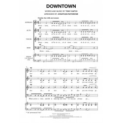Sheet music DOWNTOWN