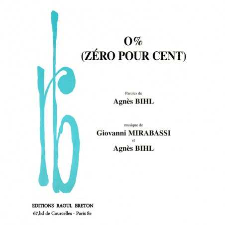 ZÉRO POUR CENT