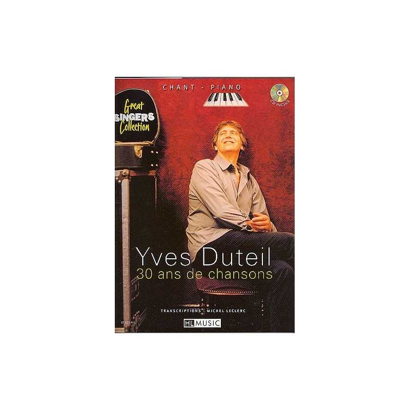Partition 30 ANS DE CHANSONS YVES DUTEIL