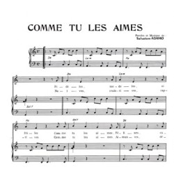 COMME TU LES AIMES
