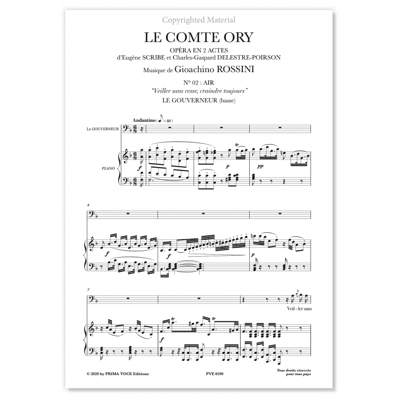 VEILLER SANS CESSE, CRAINDRE TOUJOURS (LE GOUVERNEUR)