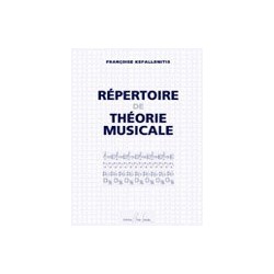 RÉPERTOIRE DE THÉORIE MUSICALE