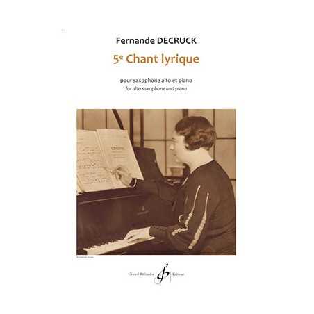 5E CHANT LYRIQUE