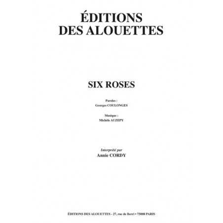 SIX ROSES