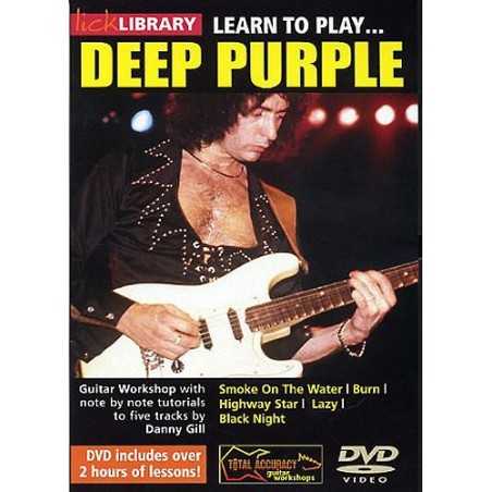 DVD LEARN TO PLAY DEEP PURPLE