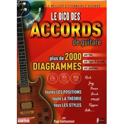 Le Dico des 2000 accords de guitare (+ CD)