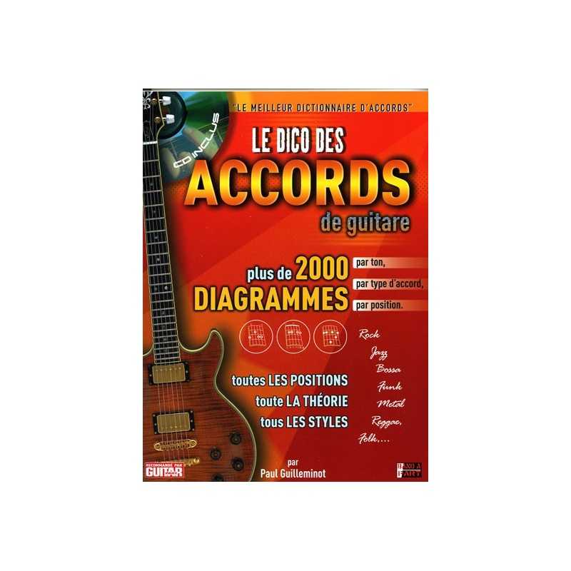 Le Dico des 2000 accords de guitare (+ CD)