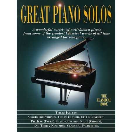GREAT PIANO SOLOS - THE CLASSICAL BOOK