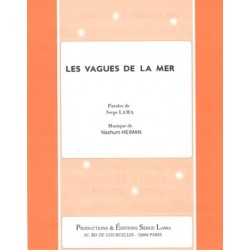 Sheet music LES VAGUES DE LA MER pdf