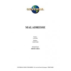 Partition MALADRESSE DIOSCURES