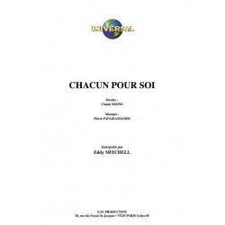 CHACUN POUR SOI
