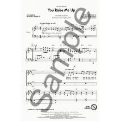 YOU RAISE ME UP (SATB)