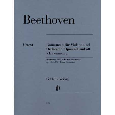 ROMANZEN FÜR VIOLINE UND ORCHESTER OP.40 UND 50