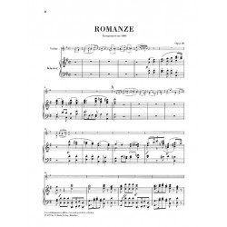 ROMANZEN FÜR VIOLINE UND ORCHESTER OP.40 UND 50